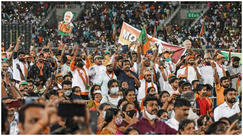 Five States Elections 2022: चुनावी रैलियों में कोरोना विस्फोट, 6 दिन में 70 हजार संक्रमित मिले