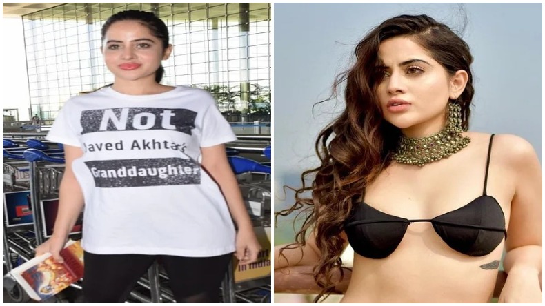 Urfi Javed; रेड वेलवेट क्रॉप टॉप में दिखी उर्फी जावेद, फैंस बोले- हाय ये गरीबी, दया आ गई
