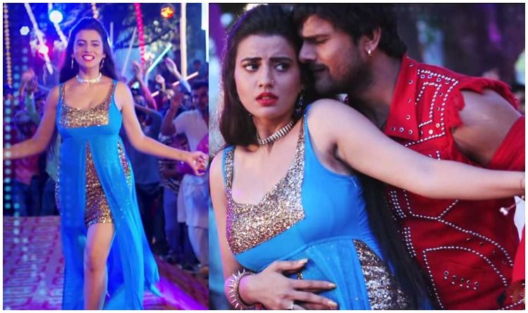 Bhojpuri Cinema : Valentine’s Day पर Khesari Lal के साथ Akshara  Singh जमकर करेंगी रोमांस, गाने का प्रोमो हुआ रिलीज, तुरंत देखें..
