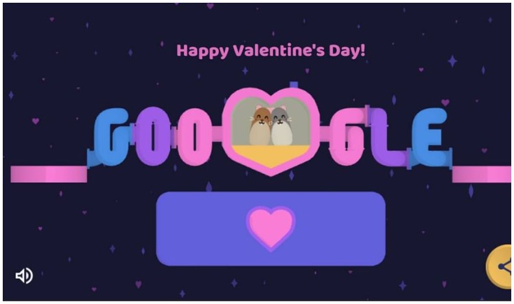 Valentine day google doodle: गूगल ने दिया वैलेंटाइन डे पर एक जोड़े को मिलने का मौका, जानिए क्या खास है इस डूडल में