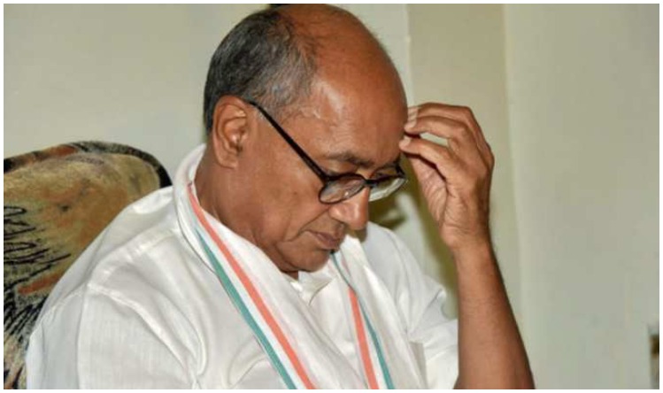 मध्यप्रदेश: पूर्व सीएम दिग्विजय सिंह का बीजेपी पर आरोप, गरीब मुसलमान लड़कों को पैसे देकर पत्थर फिंकवाती है बीजेपी