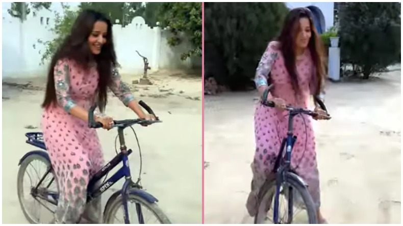 Bhojpuri: सपना चौधरी के गाने पर ऐसे थिरकी मोनालिसा, हैरान रह गए फैंस