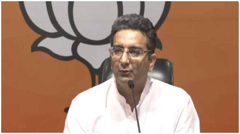 पेंटिंग विवाद पर बीजेपी का कांग्रेस पर तंज, आम जनता त्रस्त, गांधी परिवार मस्त
