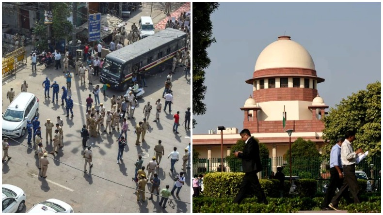 जहांगीरपुरी: इलाके में कल देर रात फिर चले पत्थर, हिरासत में 2 आरोपी
