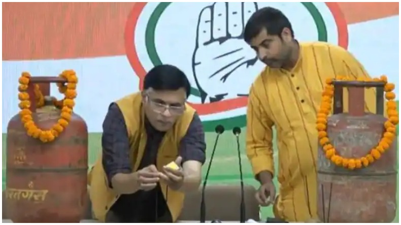 राहुल गाँधी के बाद भाजपा ने शेयर किया पार्टी का एक और वीडियो, कहा- जैसा नेता, वैसा फॉलोवर