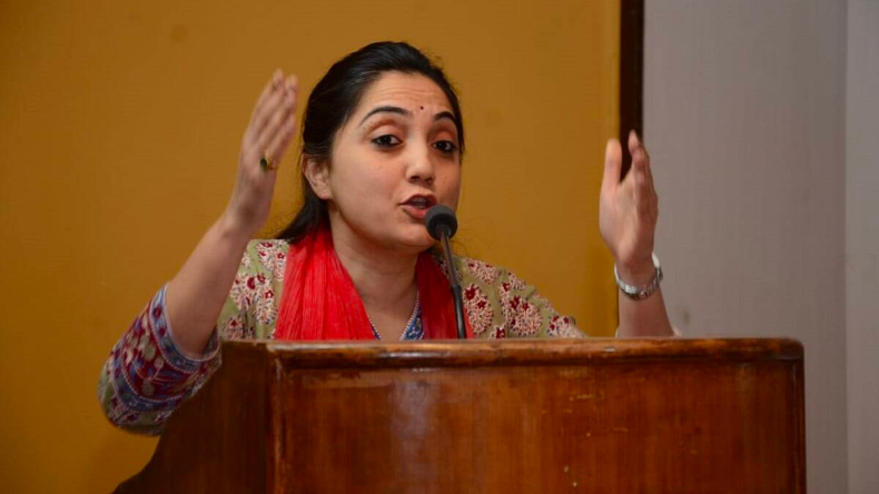 भाजपा : नूपुर शर्मा के विचारों को पार्टी की स्थिति से विपरीत बताया, हुईं निलंबित