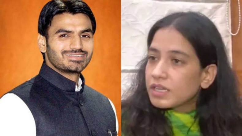 Srikant Tyagi: ओमैक्स सोसाइटी में दिन में चला बुलडोजर, रात में श्रीकांत त्यागी के घर दोबारा लगाये गये पेड़