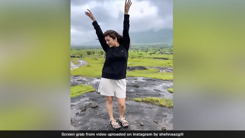 शहनाज गिल ने राजकुमार राव के साथ की खूब मस्ती, सामने आया वीडियो