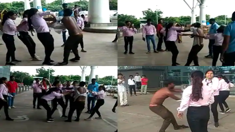 हाथपाइ के बाद चलती ट्रेन से धकेला! इस Viral Video को देख कांप जाएगी रूह