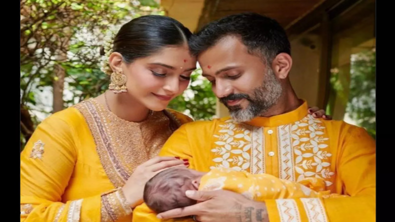 पहली बार सोनम ने बेटे वायु को छोड़ा अकेले, शेयर की वीडियो