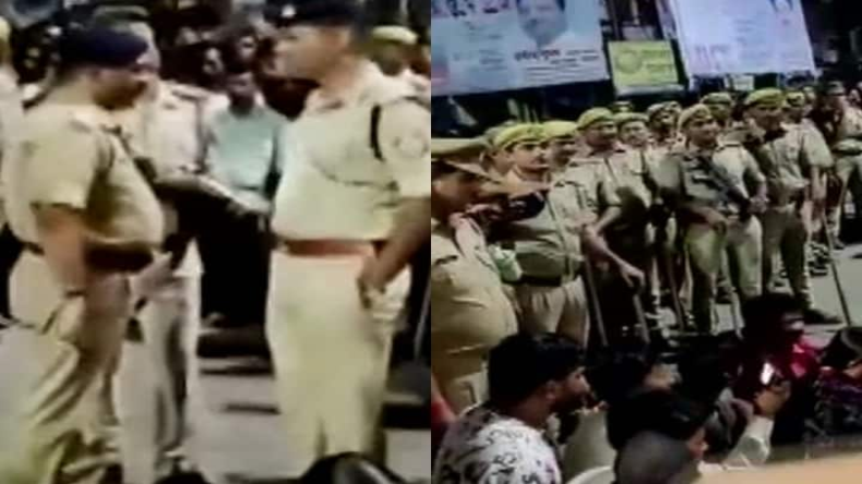UP  में बाढ़ के हालात, बहन का शव कंधे पर ले जाने को मजबूर भाई।