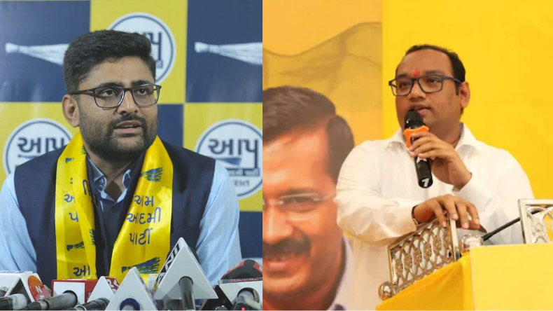 गुजरात चुनाव: AAP में शामिल हुए दो बार के BJP विधायक, नहीं मिला था टिकट
