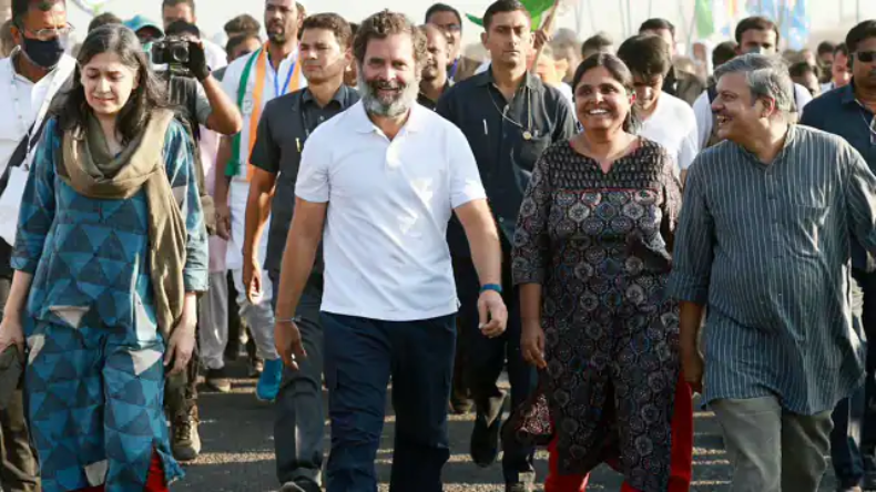 राजस्थान: बूंदी जिले के बलदेवपुर से शुरू हुई राहुल गांधी की भारत जोड़ो यात्रा