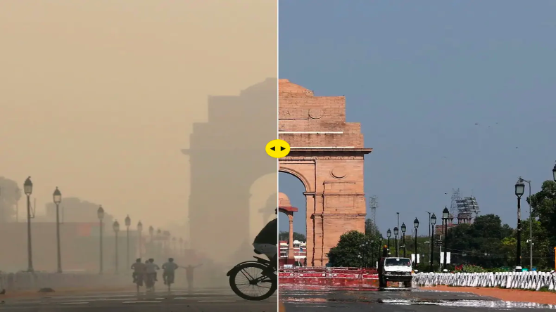 Delhi Air Pollution: दिल्ली बना दुनिया का सबसे प्रदूषित शहर, इन इलाकों में AQI 400 पार