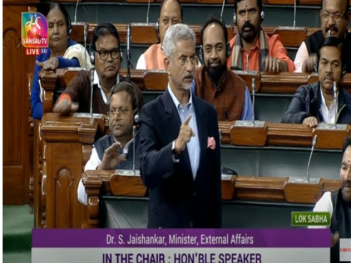 विदेश मंत्री जयशंकर ने चीन और पाकिस्तान का जिक्र करते हुए , कहा – ‘किसी के दबाव में नहीं….’