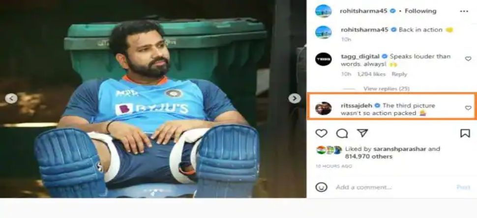रोहित शर्मा की वाइफ को फिलिस्तीन का समर्थन करना पड़ा भारी, इंटरनेट पर लोगों ने किया जमकर ट्रोल