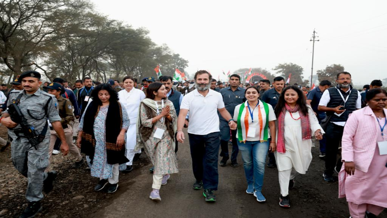 मध्य प्रदेश: महुदिया से शुरू हुई राहुल गांधी की भारत जोड़ो यात्रा, जानिए आज का पूरा कार्यक्रम