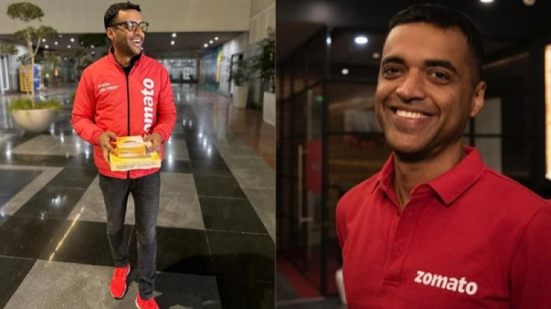 Video: जब Zomato के CEO खुद फूड डिलीवरी करने पहुंचे, तो सबके उड़े होश