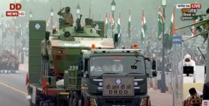 DRDO की झांकी DRDO की झांकी