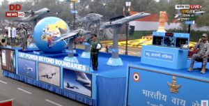 भारतीय वायु सेना की झांकी भारतीय वायु सेना की झांकी