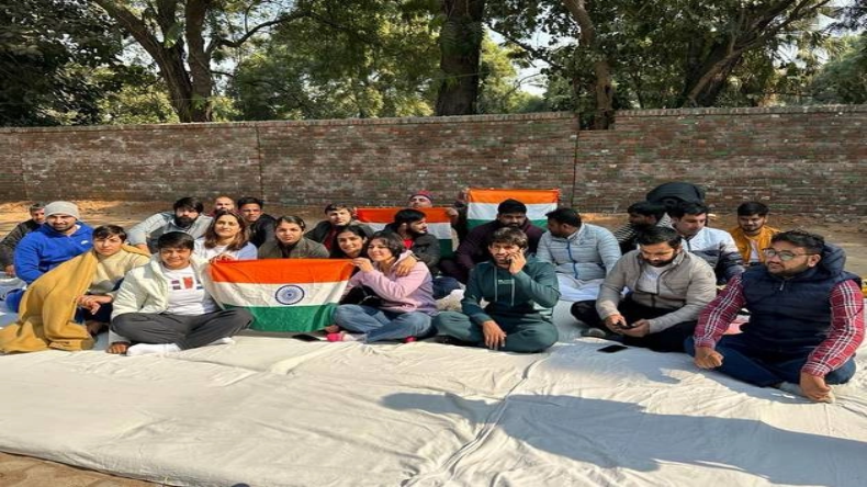 WFI अध्यक्ष ब्रजभूषण सिंह के खिलाफ फिर पहलवानों ने खोला मोर्चा, जंतर-मंतर पर प्रदर्शन शुरू