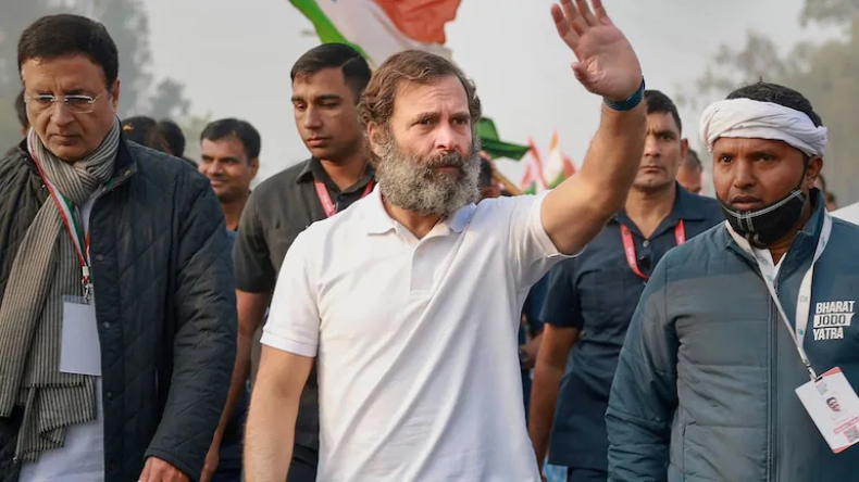 राहुल गांधी का 5 महीने बाद सामने आया नया लुक, सूट-टाई और ट्रिम हुई दाढ़ी में आए नजर