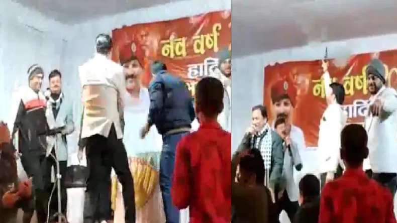 दलित के घर भोज पर पधारे राहुल गांधी, पकाया खाना और लिया मिर्च का जायका, देखें Video