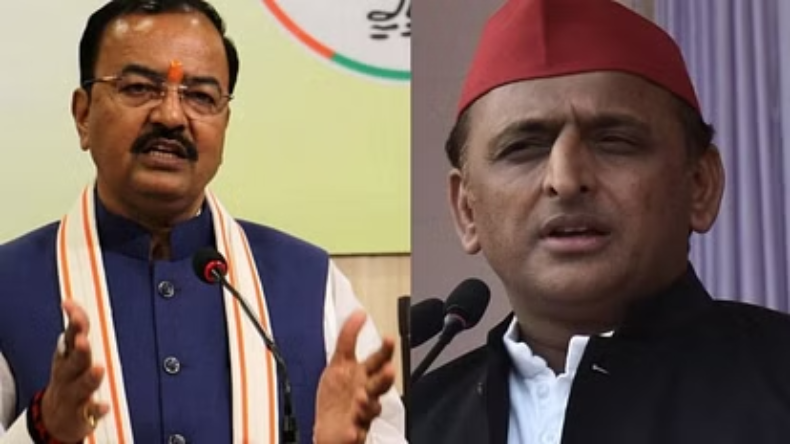 UP : डिप्टी सीएम केशव मौर्य ने सपा और कांग्रेस पर बोला हमला