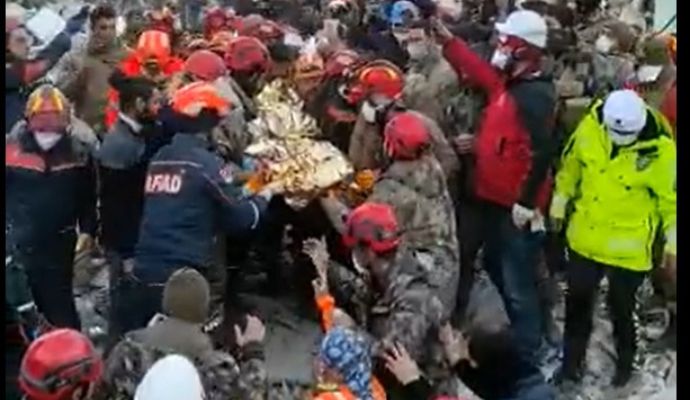 तुर्की और सीरिया में भूकंप से मरने वालों की संख्या पहुंची 50 हजार के पार
