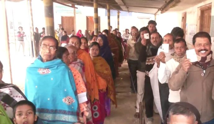Election 2023: 9 बजे तक मेघालय में 12.06 और नागालैंड में 15.76 फीसदी मतदान