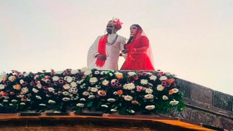 (केंद्रीय मंत्री स्मृति ईरानी की बेटी की शादी)