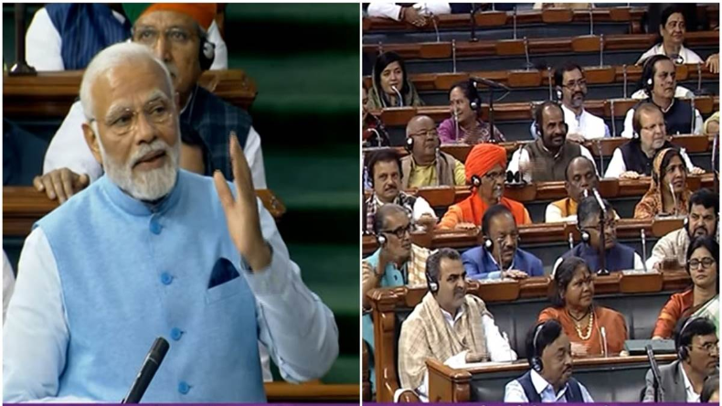 भारत जोड़ो यात्रा पर तंज, अडानी का एक बार भी नहीं किया जिक्र… संसद में 85 मिनट बोले PM मोदी