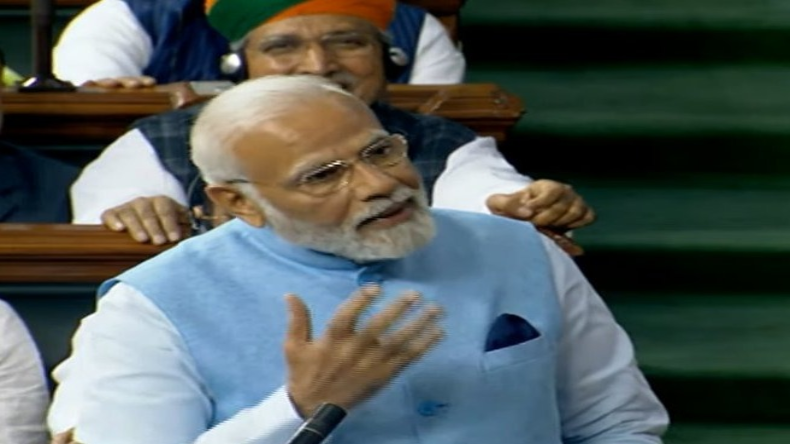 भारत जोड़ो यात्रा पर तंज, अडानी का एक बार भी नहीं किया जिक्र… संसद में 85 मिनट बोले PM मोदी