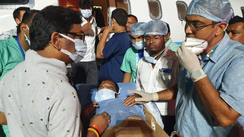 Hemant Soren: जमीन घोटाला मामले में सीएम हेमंत सोरेन से ईडी की पूछताछ जारी, सुरक्षा के कड़े इंतजाम