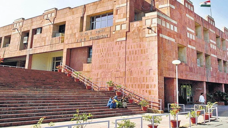 भगवान राम पर कथित टिप्पणी को लेकर JNU में छात्रों के बीच झड़प