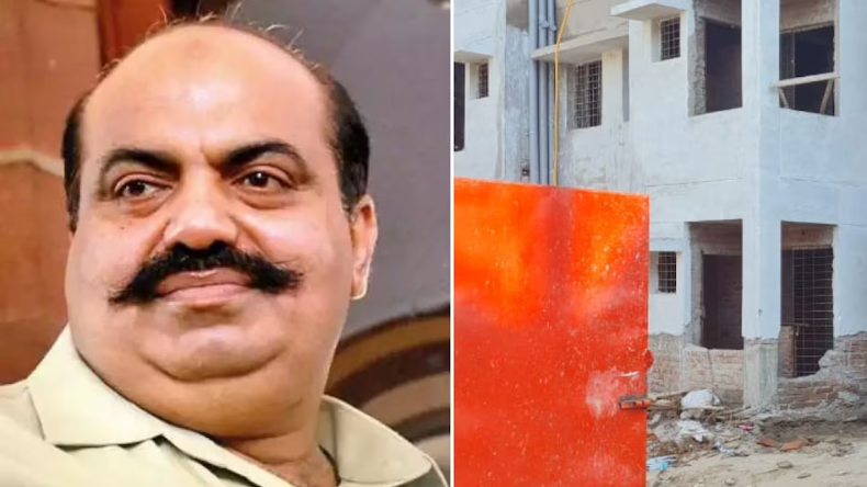 अतीक के कब्ज़े वाली जमीन पर बनकर तैयार हुए 72 फ़्लैट, गरीबों में होंगे आवंटित