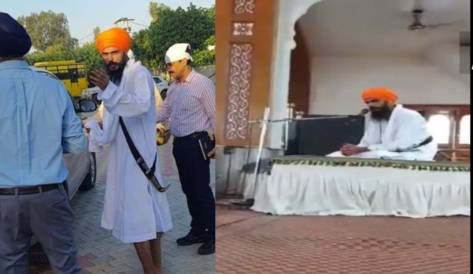 रिहाई के बाद एक बार फिर खालिस्तान समर्थक अमृतपाल सिंह के सहयोगियों को किया गया गिरफ्तार