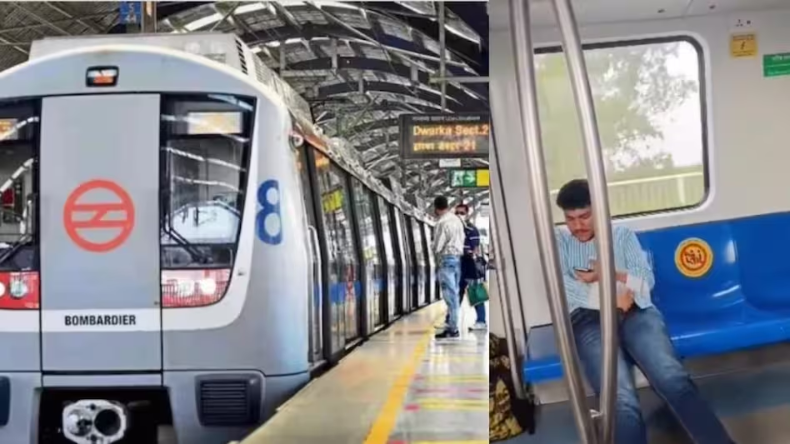 हम क्यों शर्म करें… दिल्ली मेट्रो में कपल और आंटी के बीच तीखी बहस का Video Viral