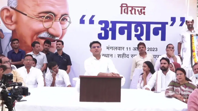 राजस्थान: जन संघर्ष यात्रा का आज दूसरा दिन, सचिन पायलट बोले- भीषण गर्मी में भी सड़क पर आ रहे हैं लोग