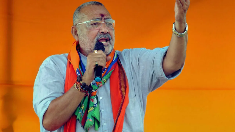 बिहार: गिरिराज सिंह का लालू-नीतीश पर बड़ा हमला, कहा- ये मुस्लिम वोट के लिए करते हैं सारे कुकर्म