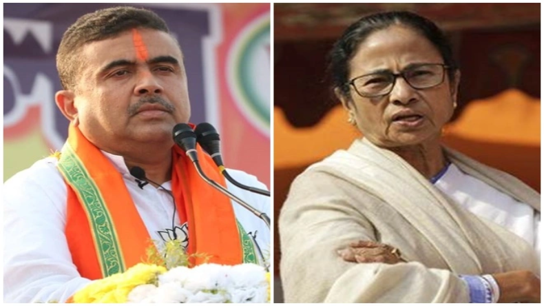 पश्चिम  बंगाल: BJP नेता सुवेंदु अधिकारी के काफिले की  गाड़ी ने एक व्यक्ति को मारी टक्कर, मौत