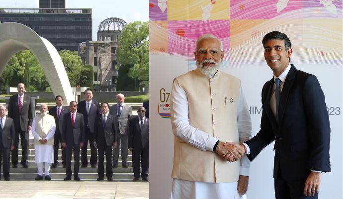 ब्रिटेन में आम चुनाव के लिए वोटिंग जारी, पीएम ऋषि सुनक ने पत्नी अक्षता के साथ डाला वोट