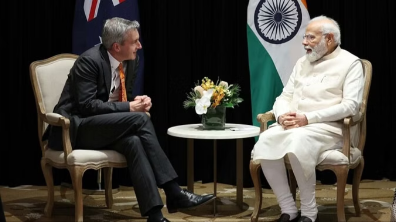 PM Modi In Australia: पीएम मोदी ने सिडनी में ऑस्ट्रेलियाई विपक्षी नेता पीटर डटन से की मुलाकात