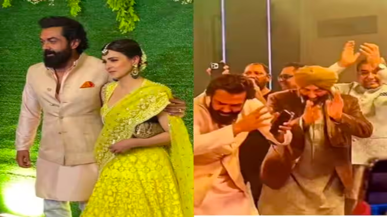 Karan Deol Wedding : करण देओल दूल्हा बनकर निकले दुल्हनिया को लेने, मंडप से तस्वीरें आई सामने