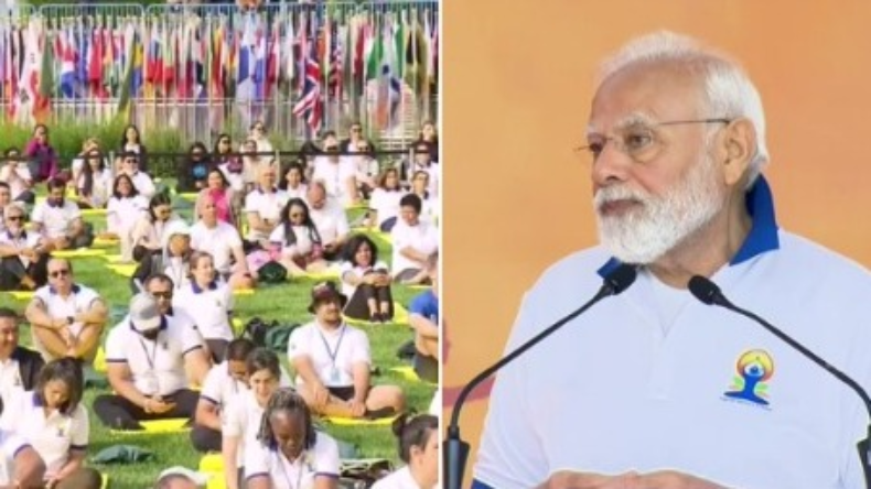 Video: PM Modi के वाशिंगटन पहुंचते ही होने लगी बारिश, राष्ट्रगान के सम्मान में भीगते रहे प्रधानमंत्री