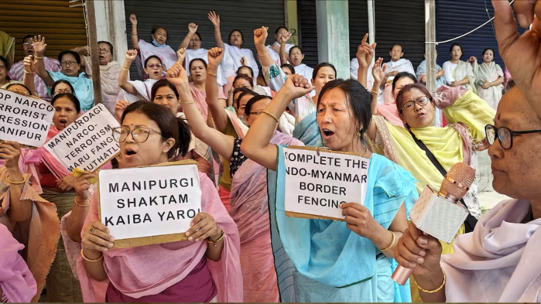 मणिपुर CM एन बीरेन सिंह के काफिले पर उग्रवादियों का हमला