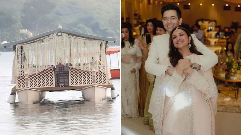 Parineeti-Raghav Wedding: शुरू हुए राघव- परिणीति के फेरे, कुछ देर में संपन्न होगी शादी