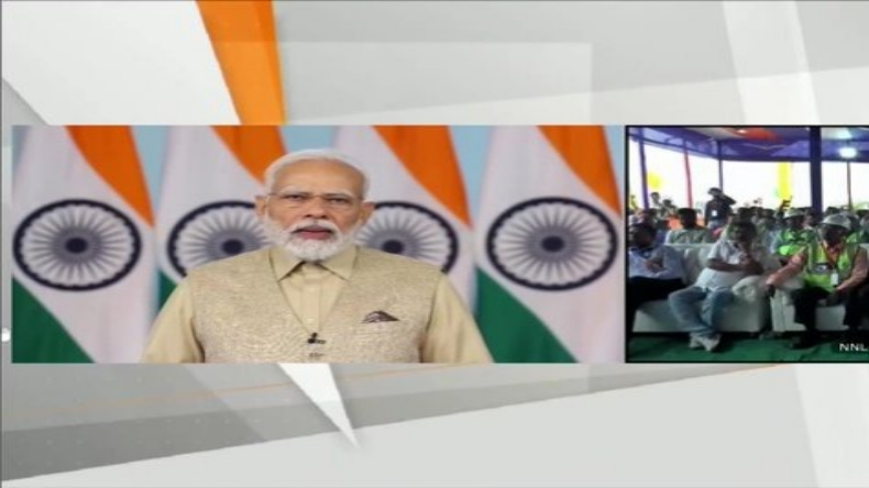 MP Election 2023: हमारी गारंटी देश आगे ले जाने की और कांग्रेस का काम लूटना, दामोह में गरजे पीएम मोदी