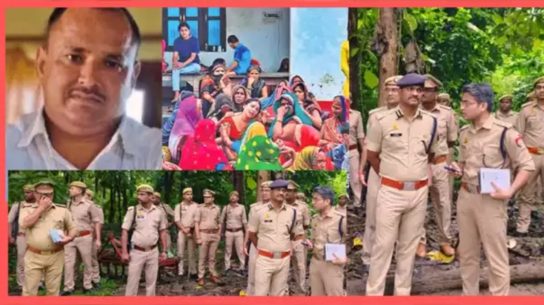 Deoria: देवरिया हत्याकांड में आरोपित परिवार प्रेमचंद यादव के घर पहुंचे अखिलेश बोले- अगर बुलडोजर चला तो…..