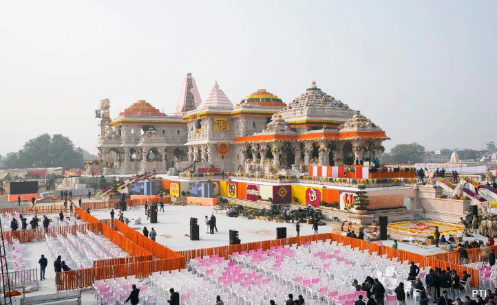 राम मंदिर में गोली लगने से जवान की मौत, प्रशासन में मचा हड़कंप